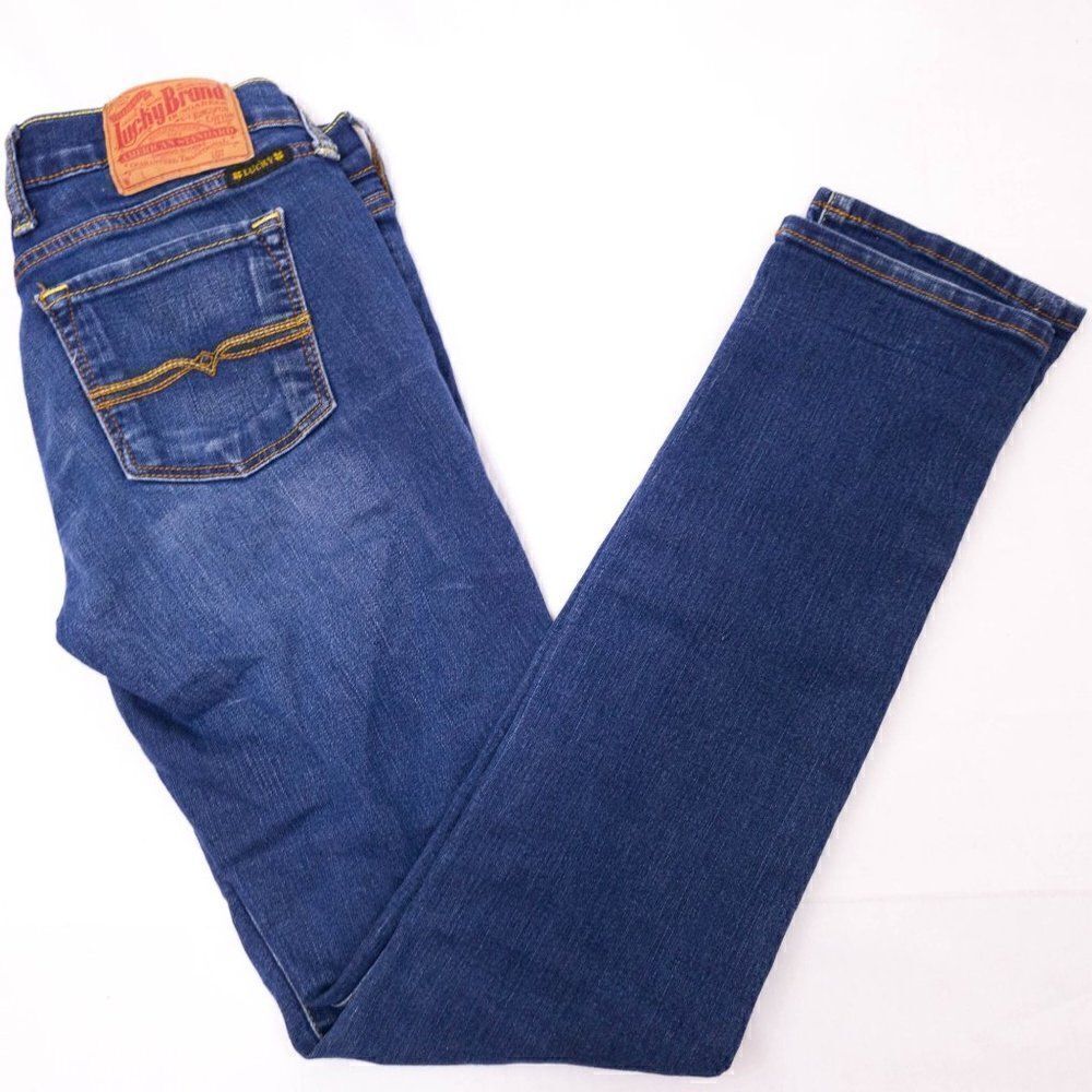 Lucky Brand Blue Jeans Low Rise Skinny 0/25